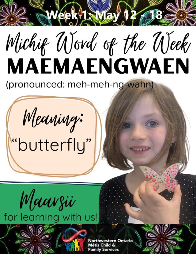 Michif Word of the Week Week 1 - May 12-18
