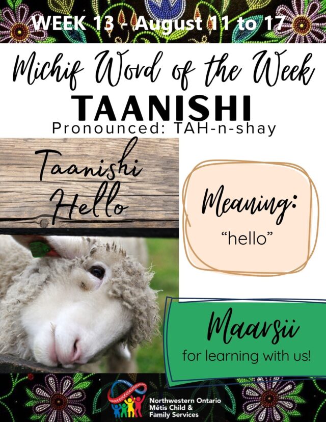 Michif Word of the Week (47)