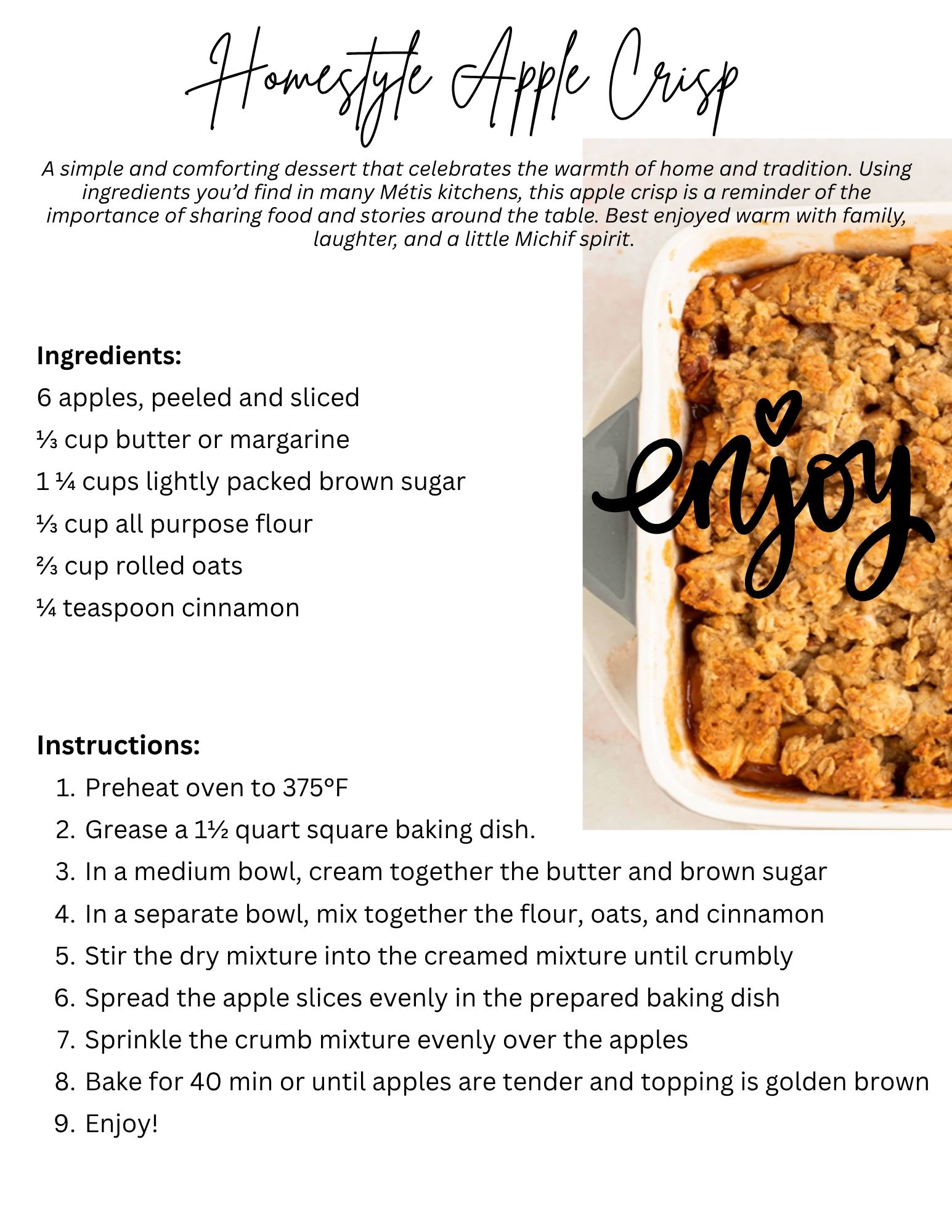 Apple Crisp