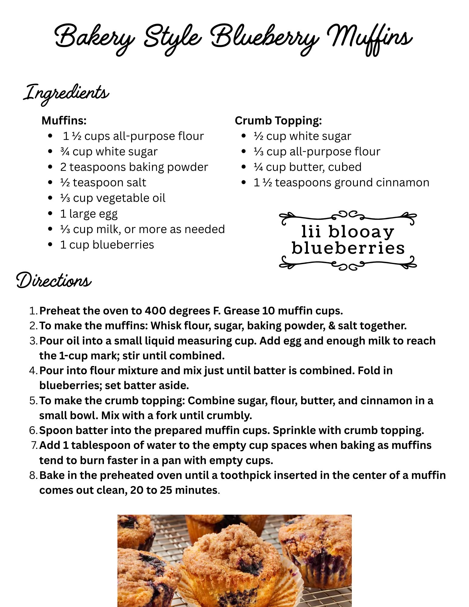 Blueberry Muffins (14)